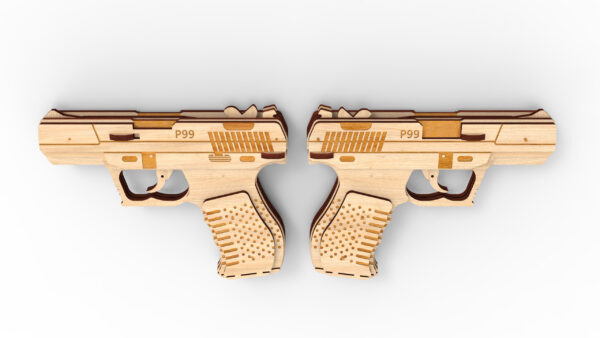 Walther P99 Laser Toy Gun kit svg ang Targets - Image 5