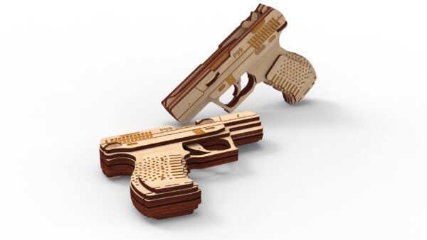 Walther P99 Laser Toy Gun kit svg ang Targets - Image 4