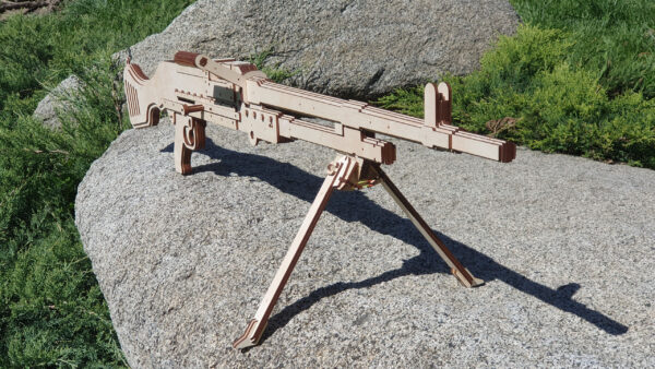 Laser Cut General Purpose Machine Gun FN MAG and targets. Laser cut files - Image 7
