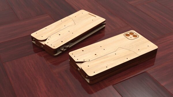 Rubber band phone gun and targets. Laser cut files - Image 5