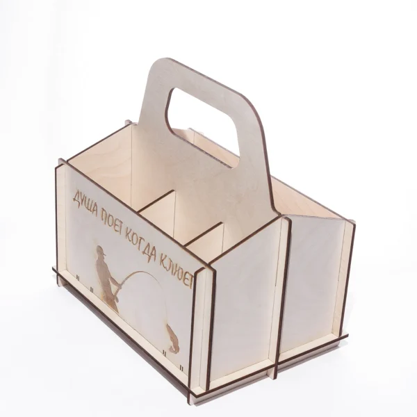 Beer Lover's Dream: Laser Cut Beer Bottle Holder (6 Bottle Capacity) - Digital Files - Image 6