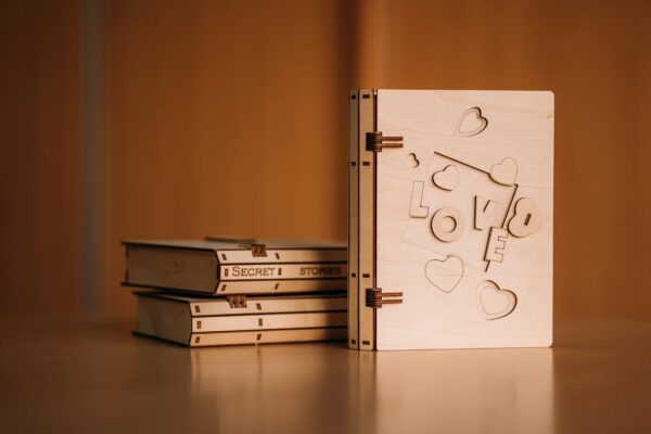 Valentines day book box for a loved one! Laser Cut Files for DIY Crafts - Image 6