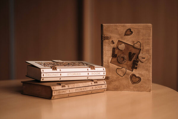 Valentines day book box for a loved one! Laser Cut Files for DIY Crafts - Image 4