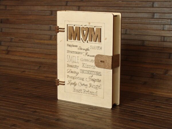 Mothers day gift box like a book box for best accompany gifts! Laser Cut Files