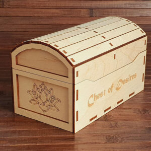 Treasure Chest & Gift Box SVG Files - Perfect for Laser Cutting, Includes 2 Sizes