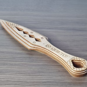 Wooden Toy Pocket Knife Apex Legends Wraith Kunai Heirloom Cosplay. Laser cut files