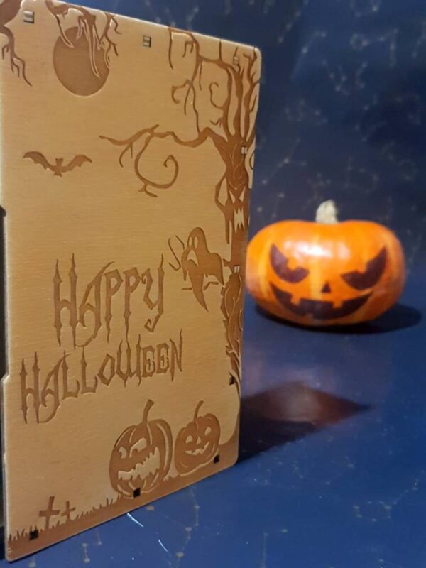 Monster box 3mm, 1/8 inch. Haloween box. Laser cut files - Image 4