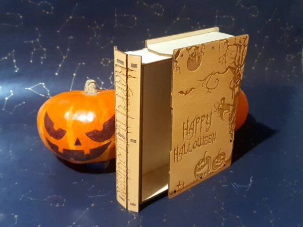 Monster box 3mm, 1/8 inch. Haloween box. Laser cut files - Image 5