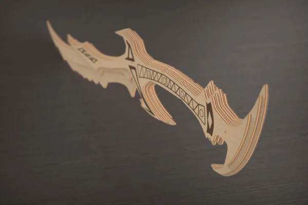 Digital Files Daedric Sword, Skyrim Weapon, Cosplay. Laser cut files - Image 6