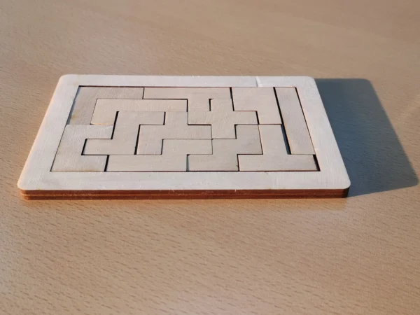 Educational Toys Pentamino, Brain Teaser, Geometric Puzzle, Laser Cut File - Image 5