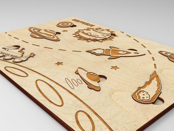 puzzle for kids wooden puzzle solar system montessori puzzle baby shower gift montessori toys 1st birthday personalized puzzle custom name puzzle wooden toy personalized gifts child wooden toys montessori baby toys