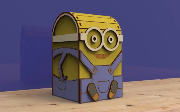Exquisite Laser Cut desktop organizer Chest SVG for Your Creative Projects - Instant Download - Image 2
