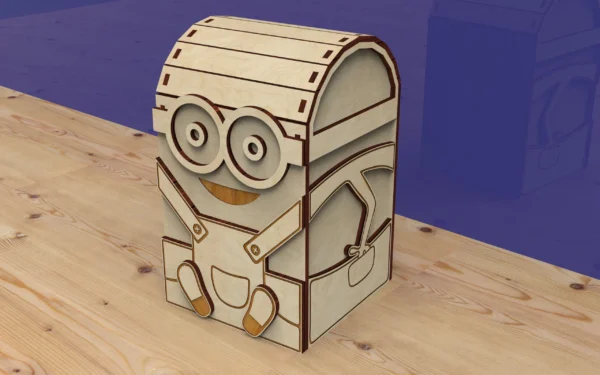 Exquisite Laser Cut desktop organizer Chest SVG for Your Creative Projects - Instant Download - Image 3