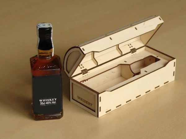 Whiskey gift box svg, Jd box for 350ml / 500ml bottle, laser cut files, Digital Download
