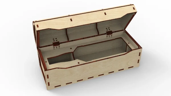 Whiskey gift box svg, Jd box for 350ml / 500ml bottle, laser cut files, Digital Download - Image 6