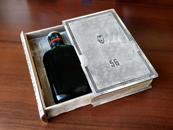 Custom slider book box svg, book box, gift box, Laser Cut Files - Image 3