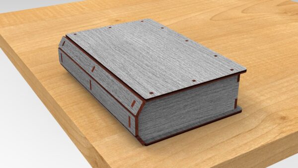 Custom slider book box svg, book box, gift box, Laser Cut Files - Image 5