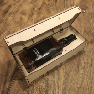 Whiskey gift box svg, Jd box for 700ml bottle, laser cut files, Digital Download