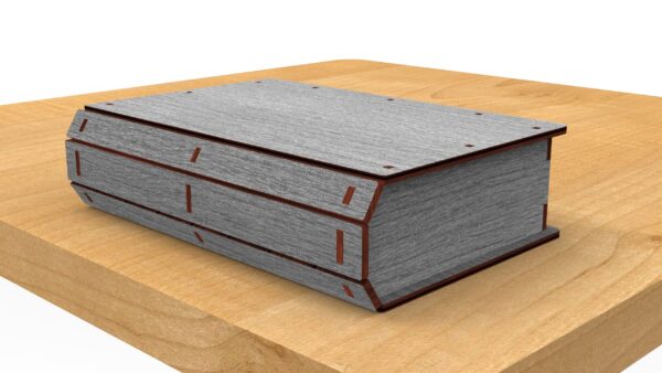 Custom slider book box svg, book box, gift box, Laser Cut Files - Image 6