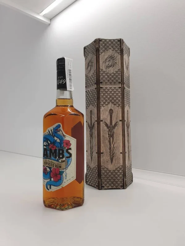 Custom Wine & Whiskey Box SVG Files | Perfect Gift Box Designs for DIY Projects, Digital product - Image 2