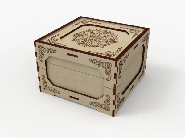 Charming Laser Cut Gift Box Files | Jewelry Box in 3 Sizes - Image 6