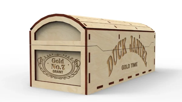 Whiskey gift box svg, Jd box for 350ml / 500ml bottle, laser cut files, Digital Download - Image 2