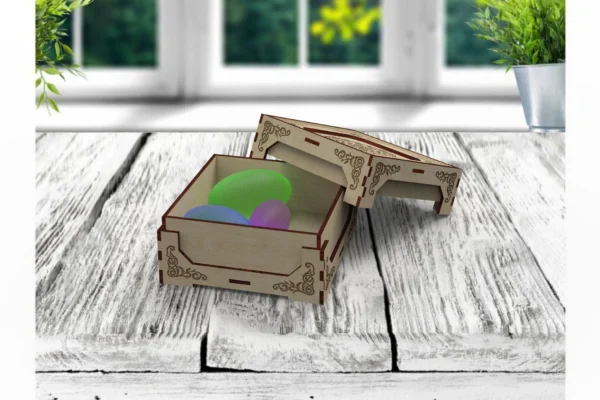 Charming Laser Cut Gift Box Files | Jewelry Box in 3 Sizes - Image 3