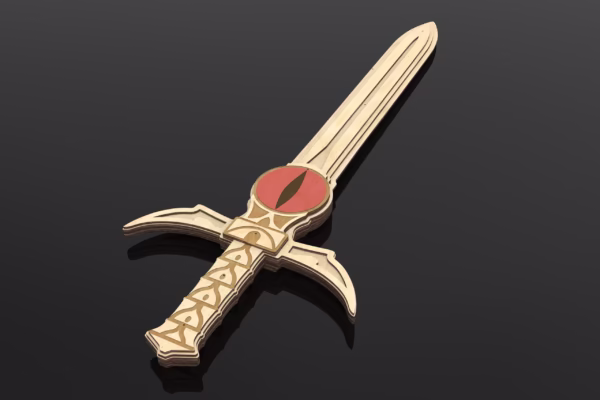 Incredible Thundercats Dagger of Omens Replica - Detailed laser cut files - Image 7