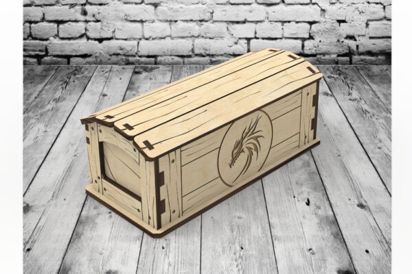 Wooden box for mini bottles, jewelry box, laser cut files, Digital product - Image 7
