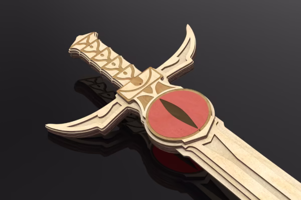 Incredible Thundercats Dagger of Omens Replica - Detailed laser cut files - Image 5