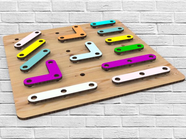 laser cut, toddler toys, montessori toy, montessori game, kids puzzle game, wooden puzzle, matching game, montessori materials, motor skills, brain teaser, montessori board, sensory busy board, lacing toy