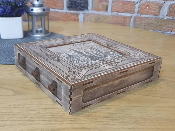 Cherished Memories Encased: Handcrafted Keepsake Box, 3 sizes, trinket box, DIGITAL Files for laser cut - Image 6